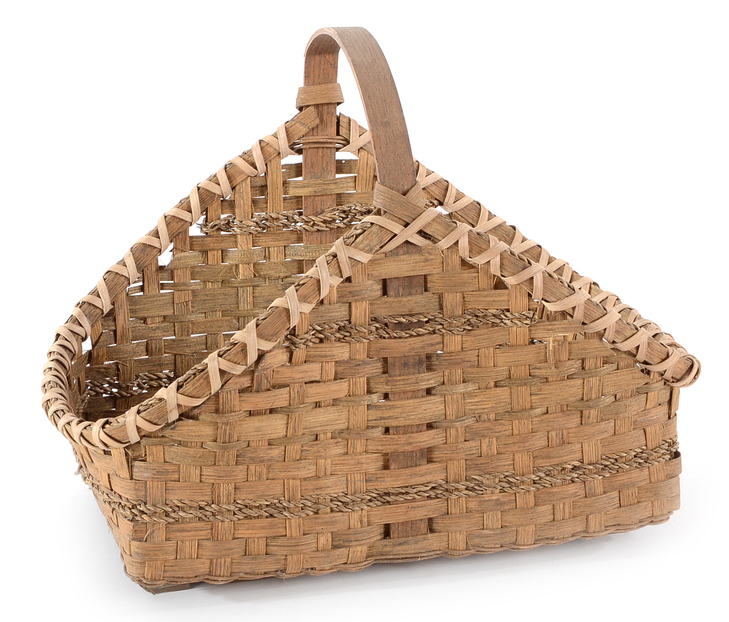 Three Hand Woven Baskets