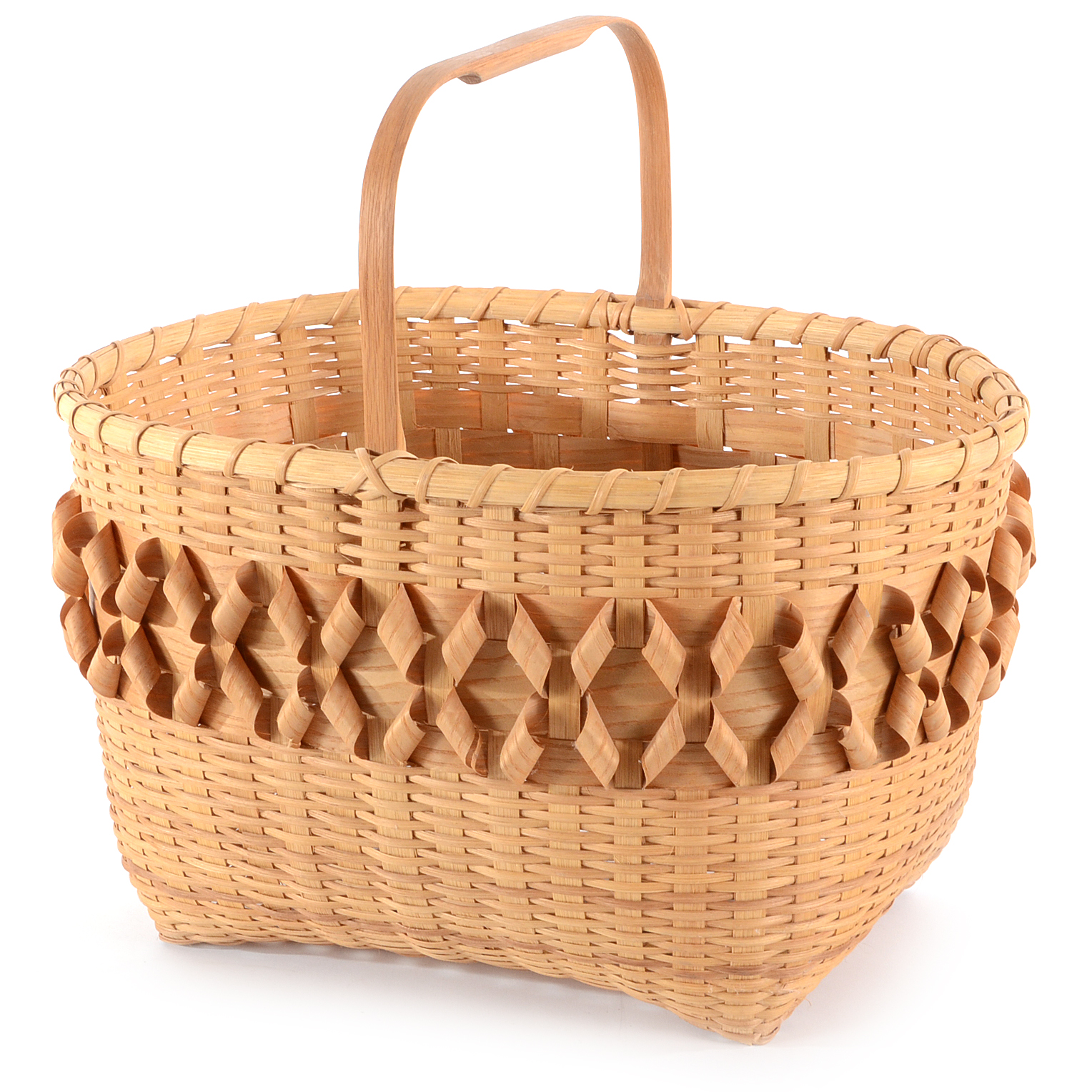 Two Native American Woven Baskets