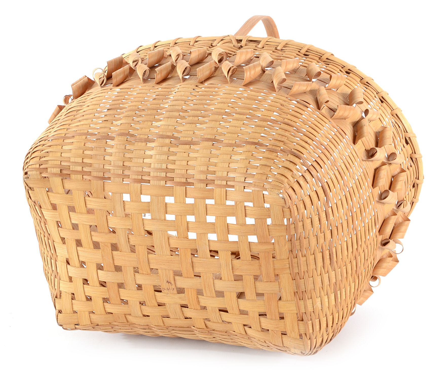 Two Native American Woven Baskets