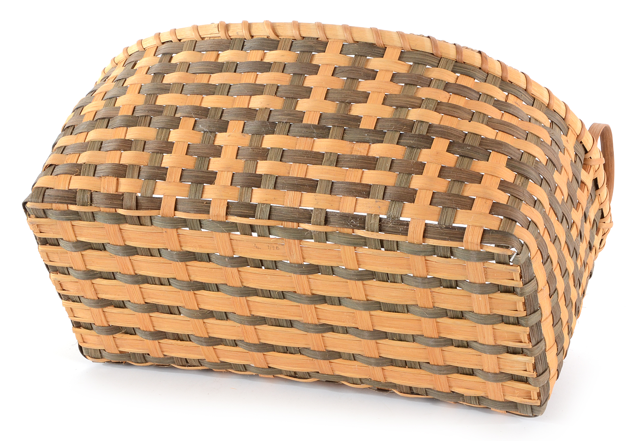 Two Native American Woven Baskets