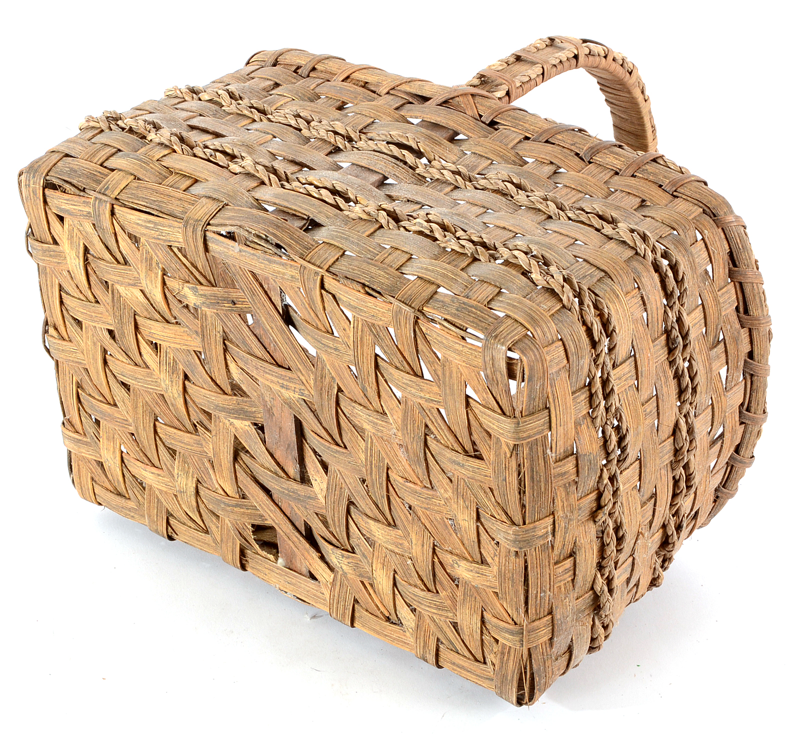 Three Hand Woven Baskets