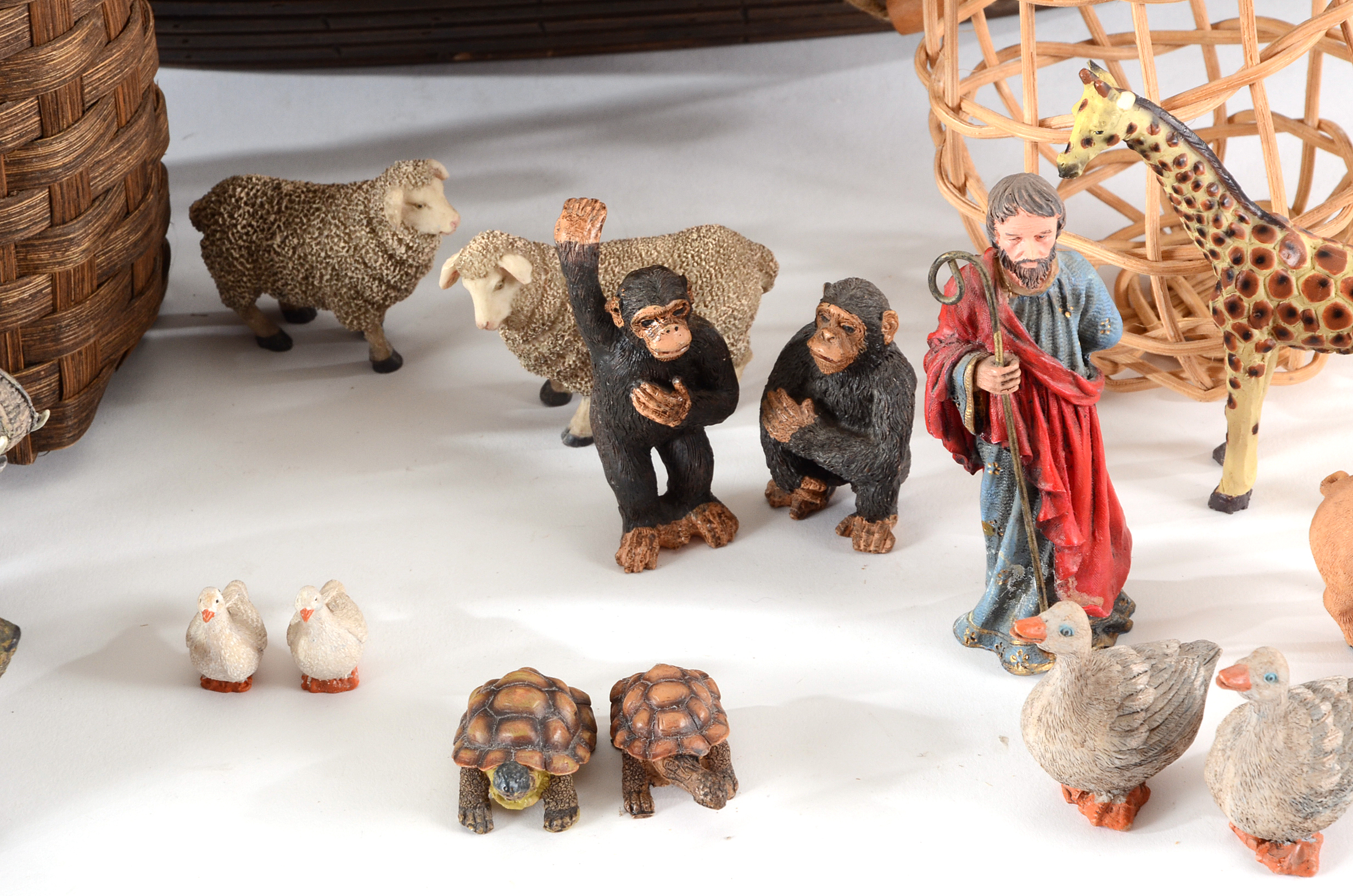 Noah's Ark with Ten Pairs of Animals