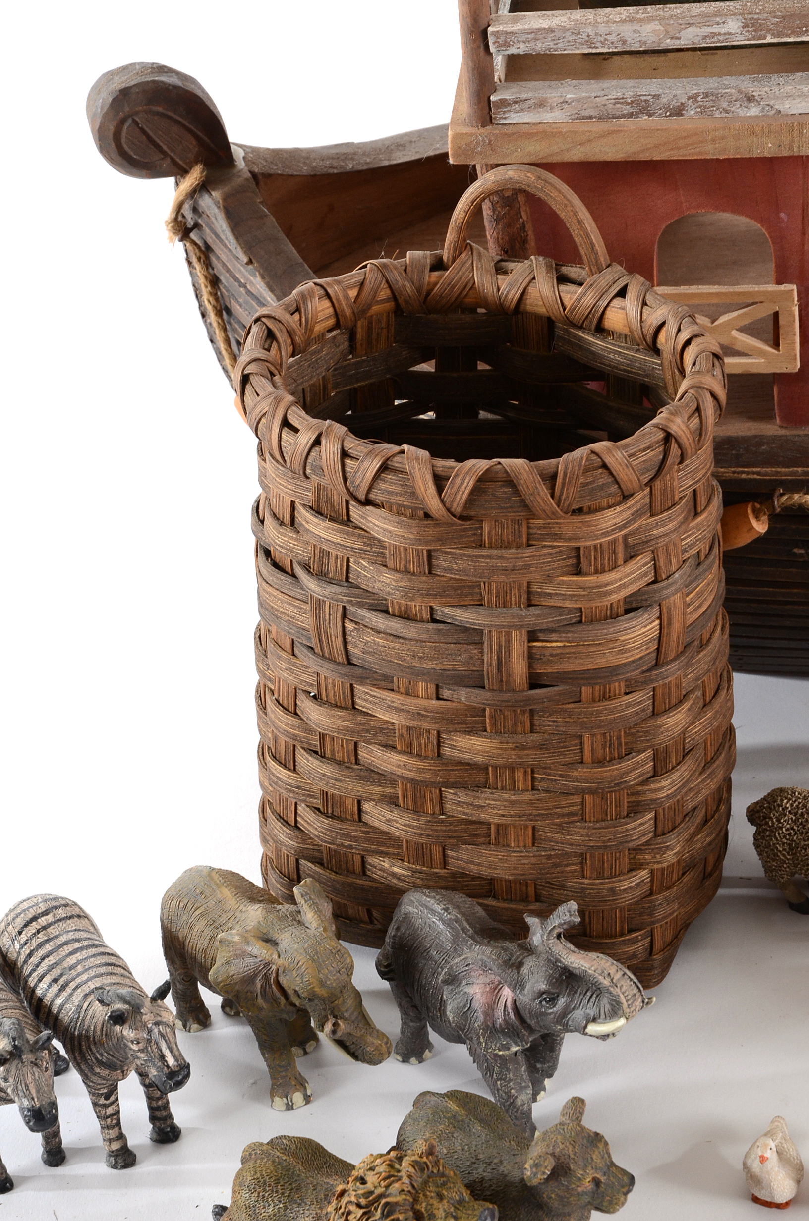 Noah's Ark with Ten Pairs of Animals