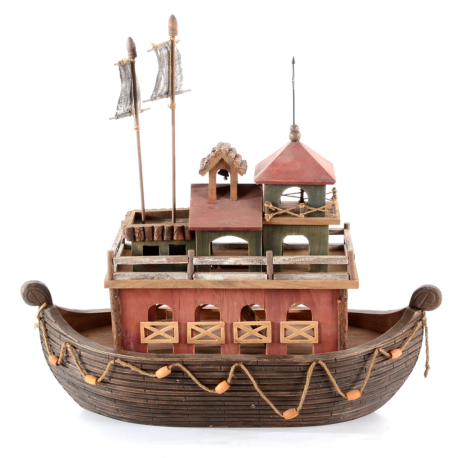 Noah's Ark with Ten Pairs of Animals