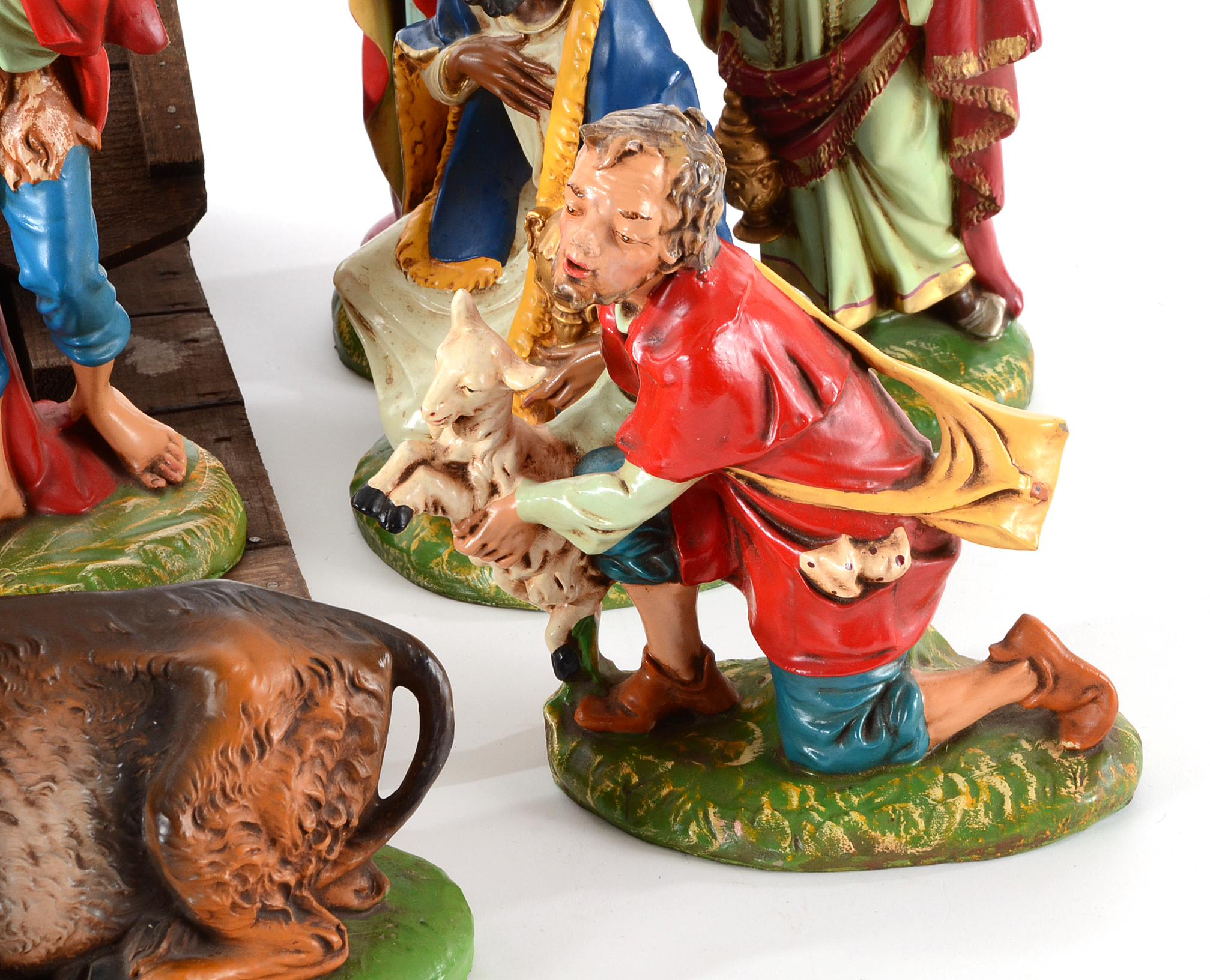 Vintage Italian Nativity Creche