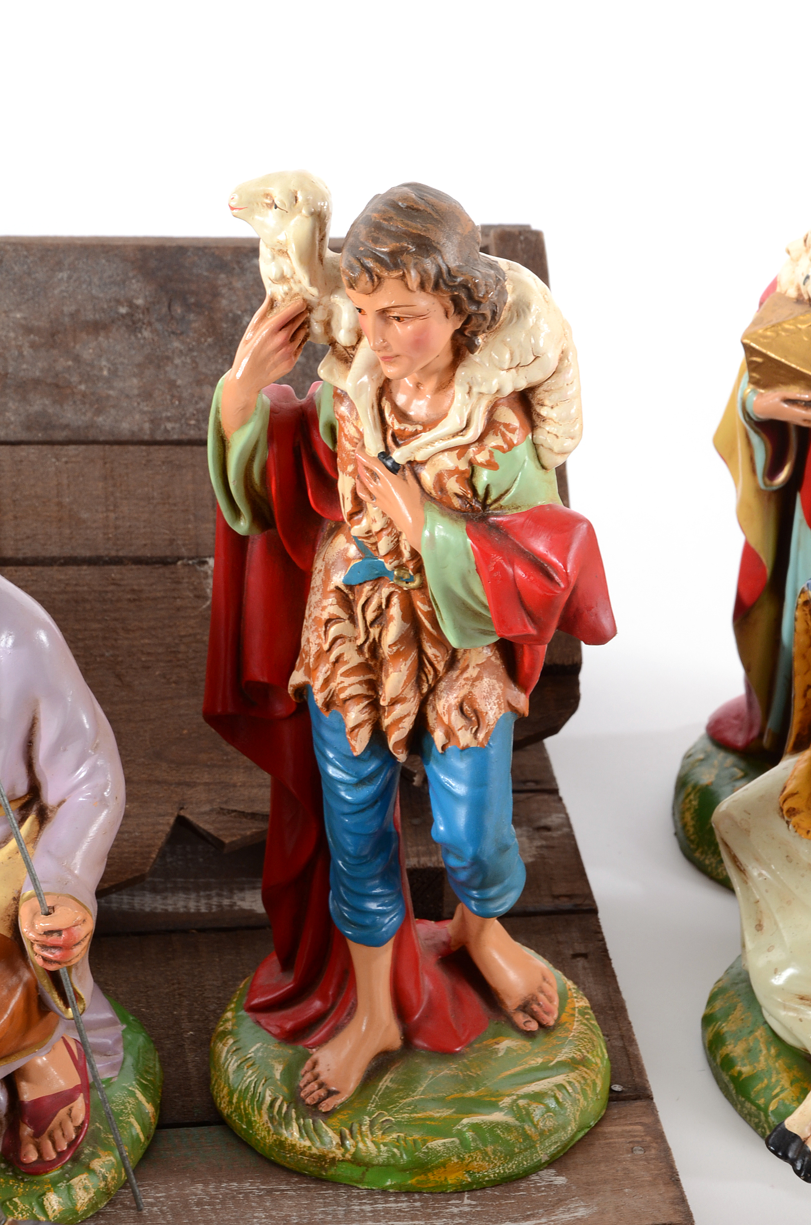 Vintage Italian Nativity Creche