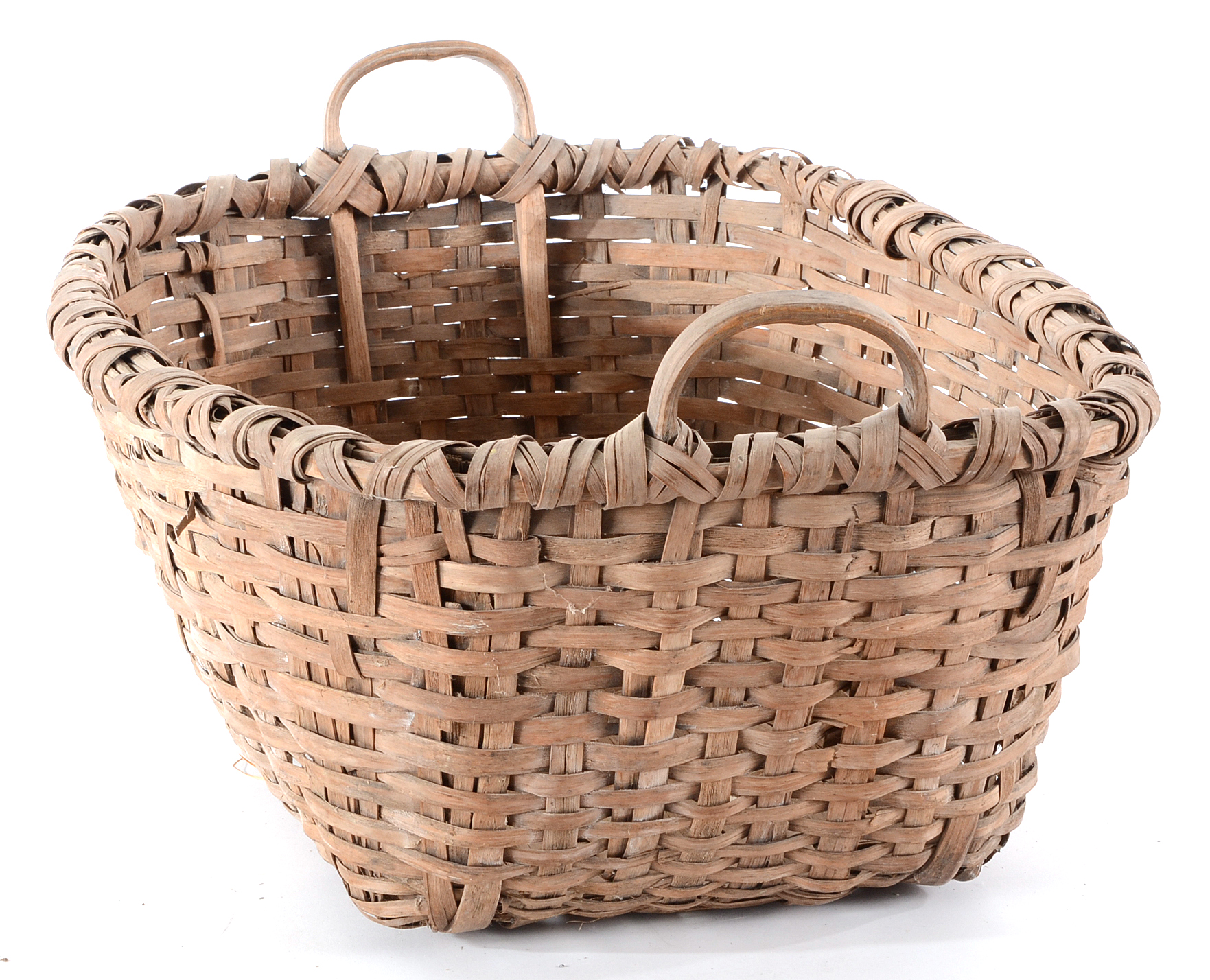 Large Hand Woven Basket