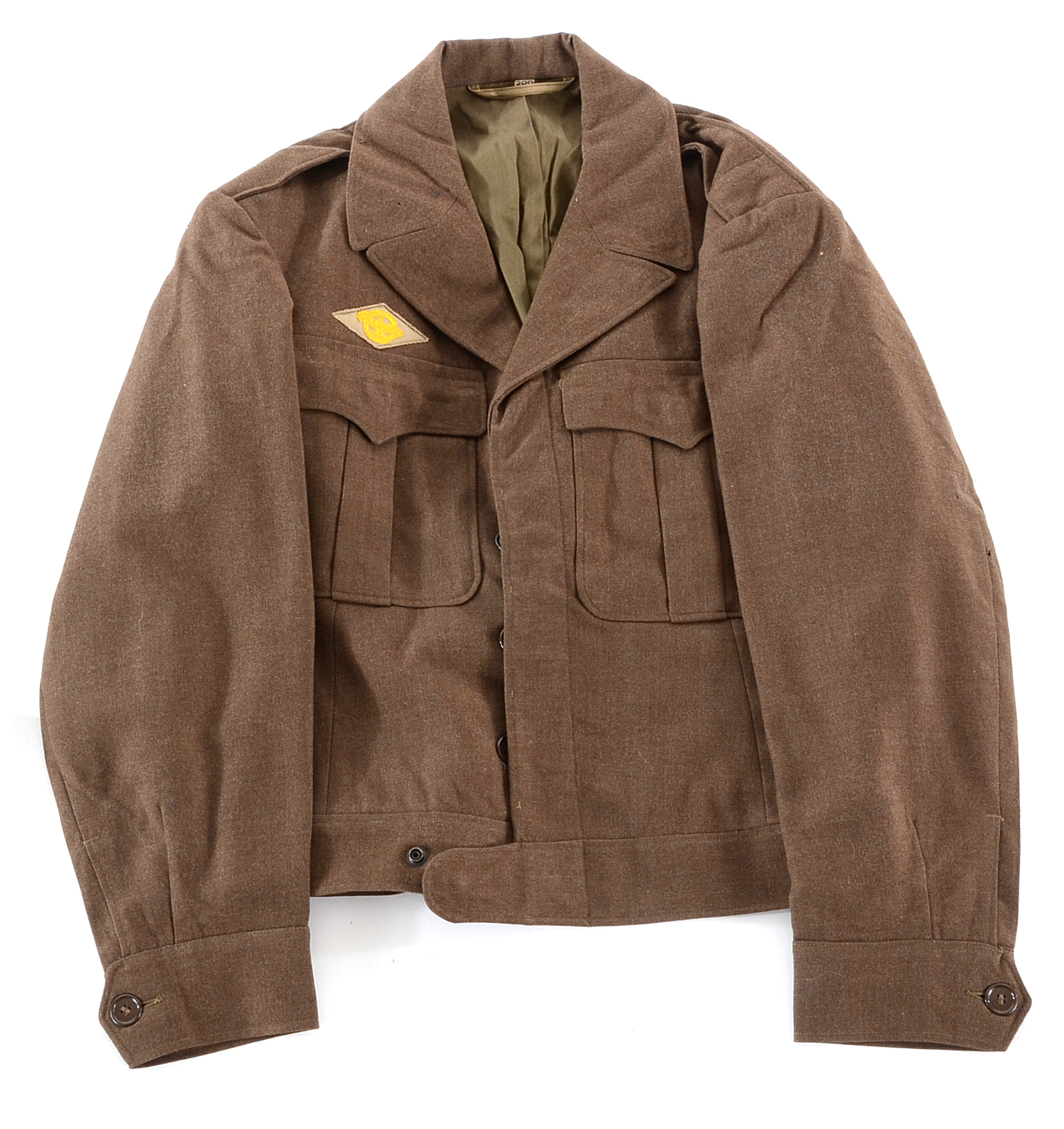 WWII Era Army Uniforms and Portable First Aid Kit