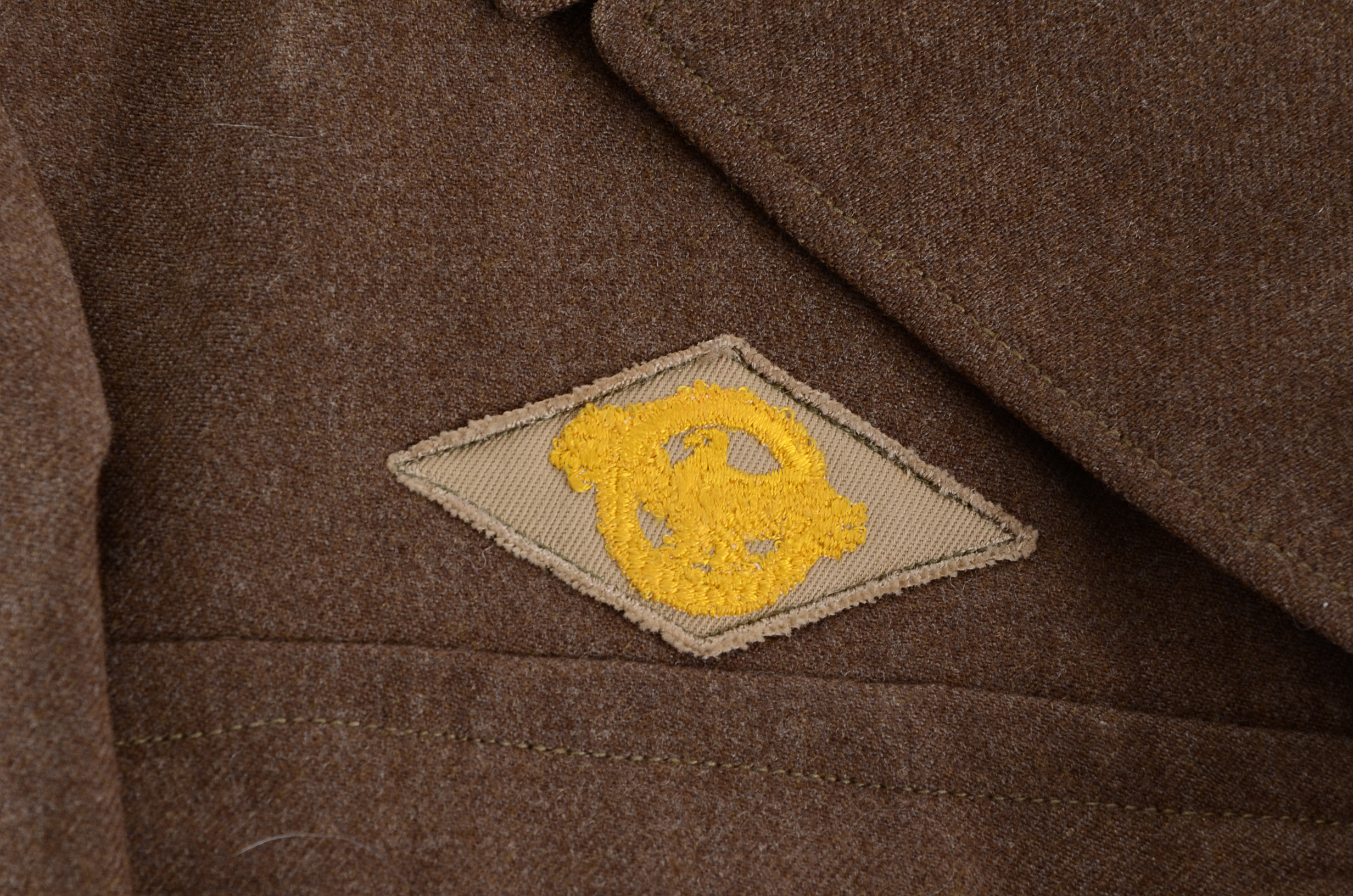 WWII Era Army Uniforms and Portable First Aid Kit