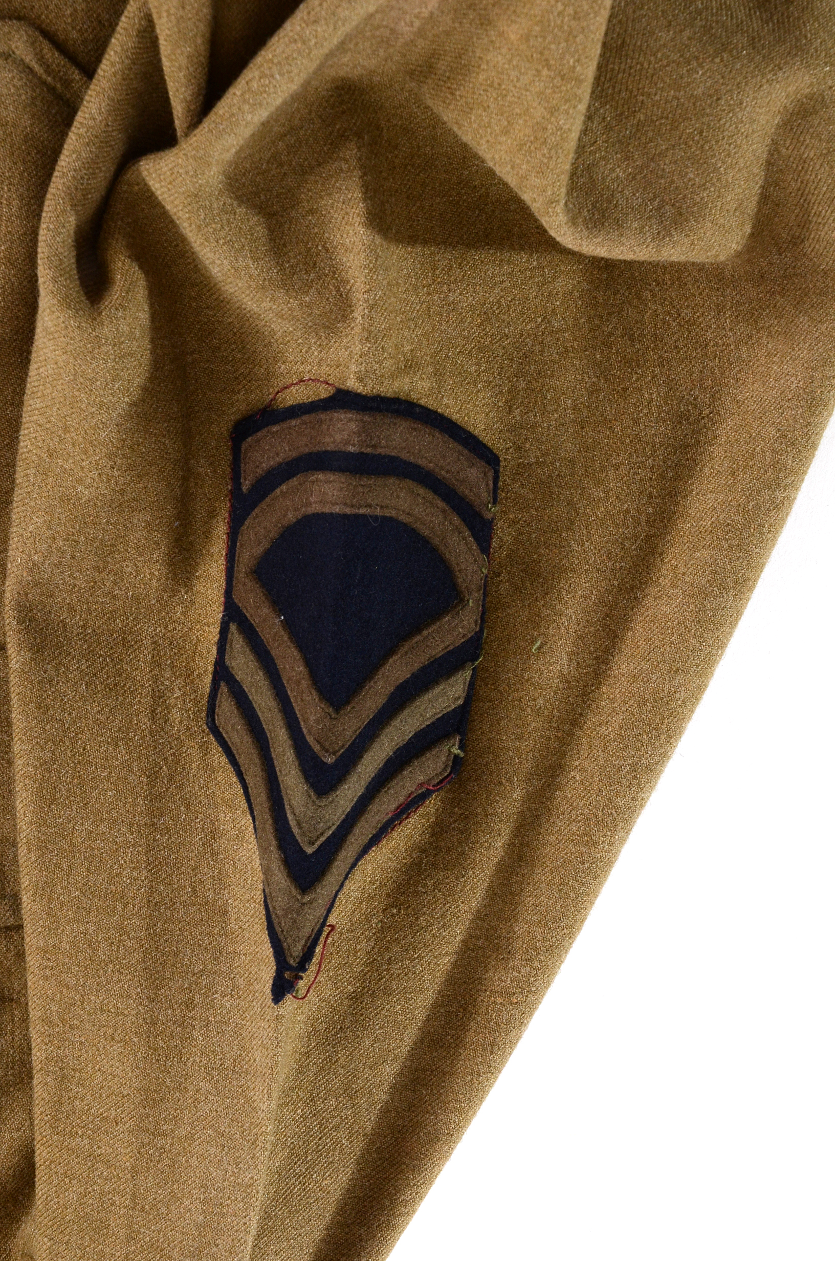 WWII Era Army Uniforms and Portable First Aid Kit