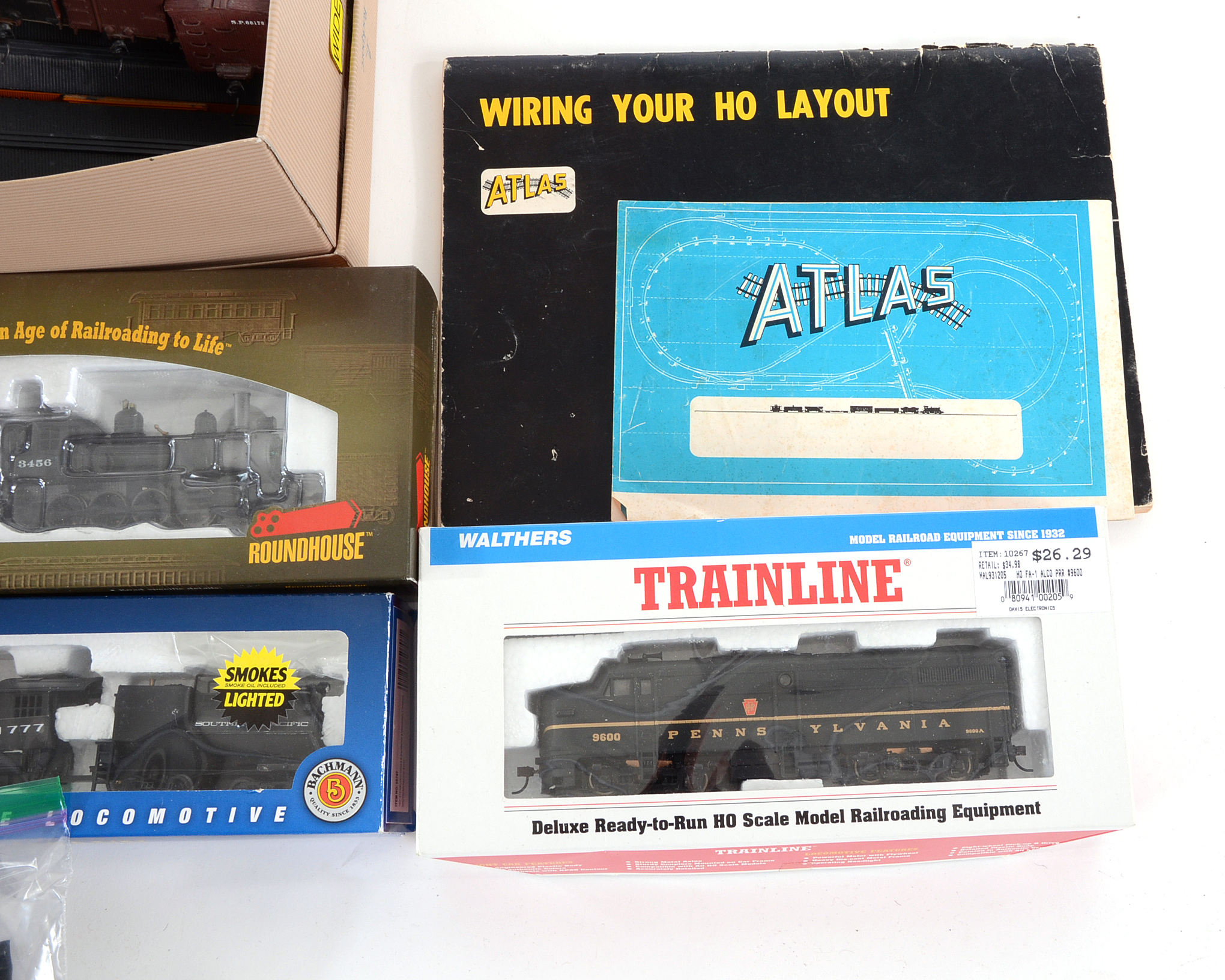 Collection of HO  Guage Trains and Accessories