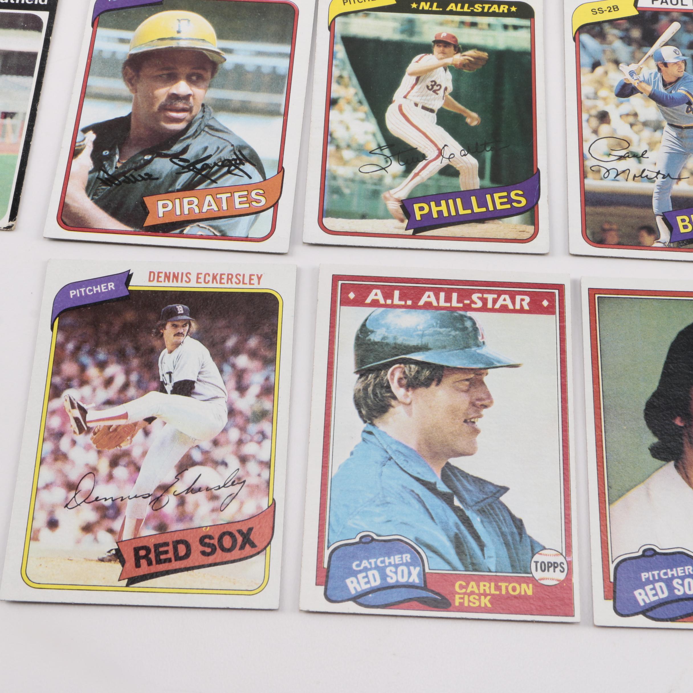 Collection of 1970s Topps Baseball Cards