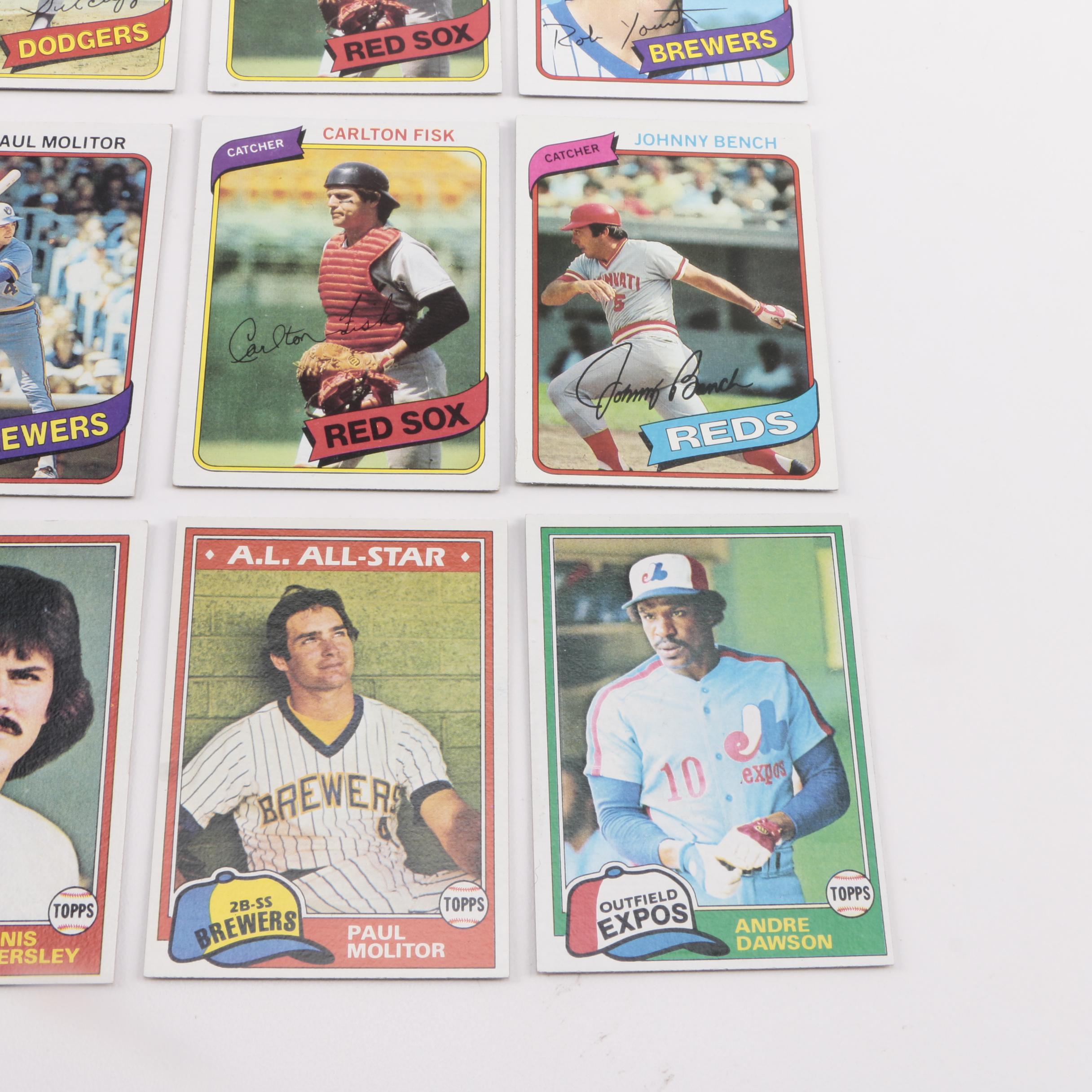Collection of 1970s Topps Baseball Cards