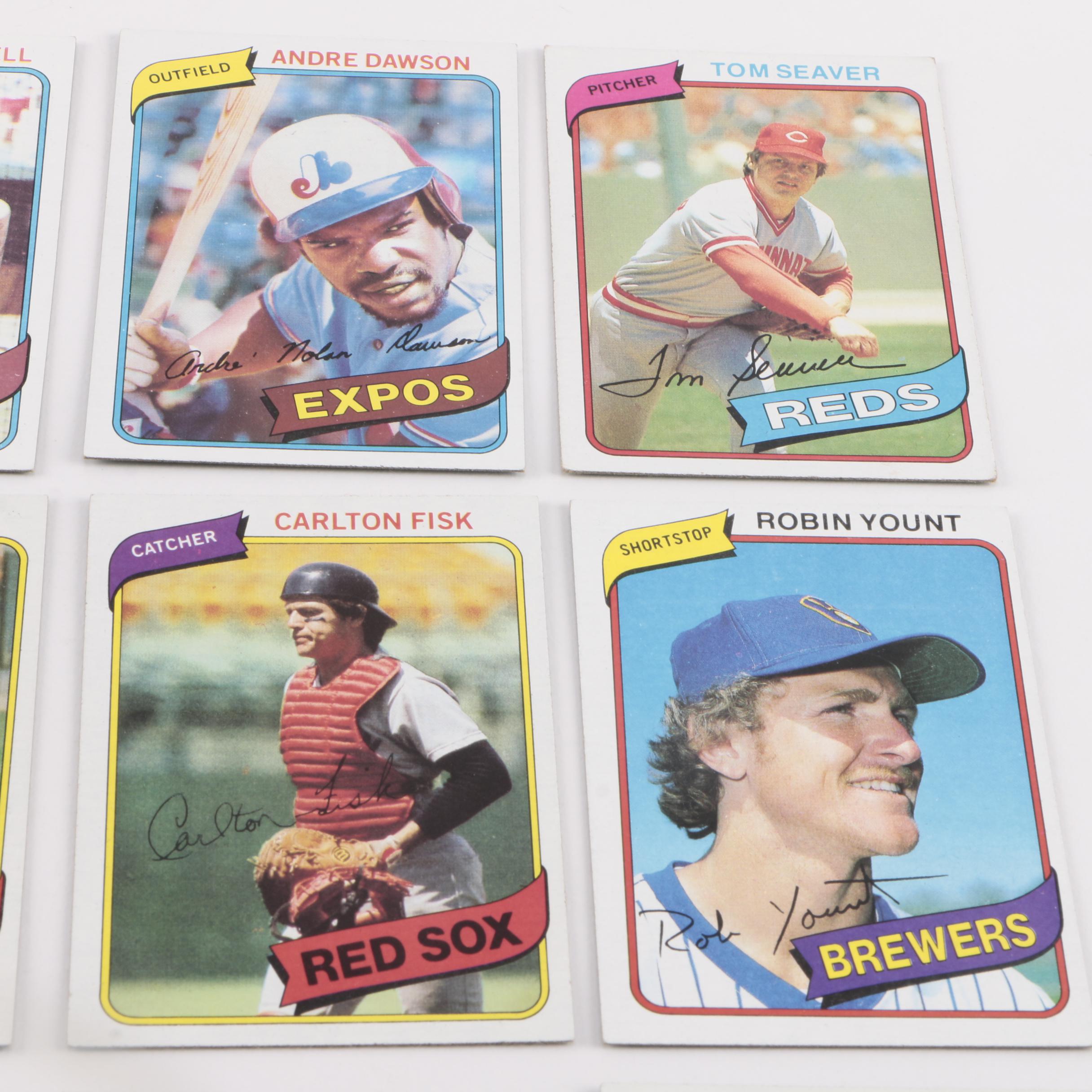 Collection of 1970s Topps Baseball Cards