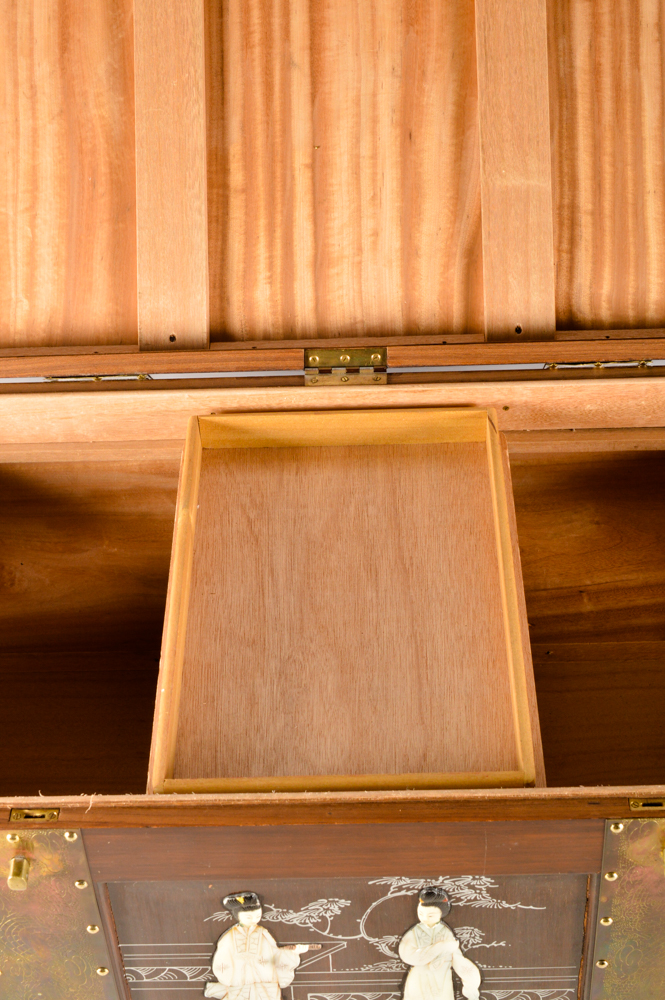 Chinese-Inspired Inlaid Chest
