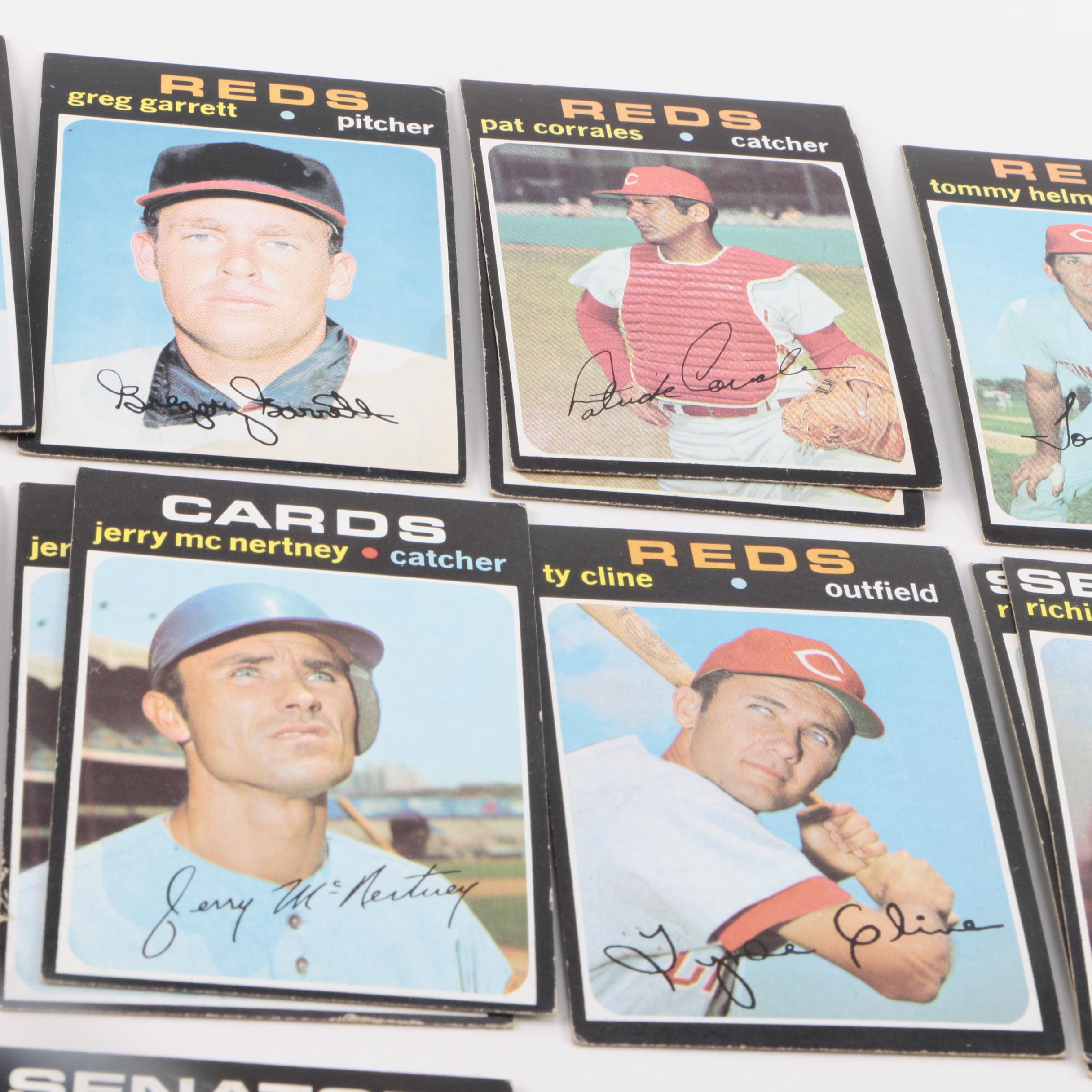 Collection of 1971 Topps Baseball Cards
