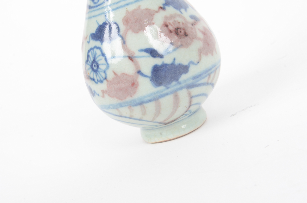 Three Antique Chinese Bud Vases