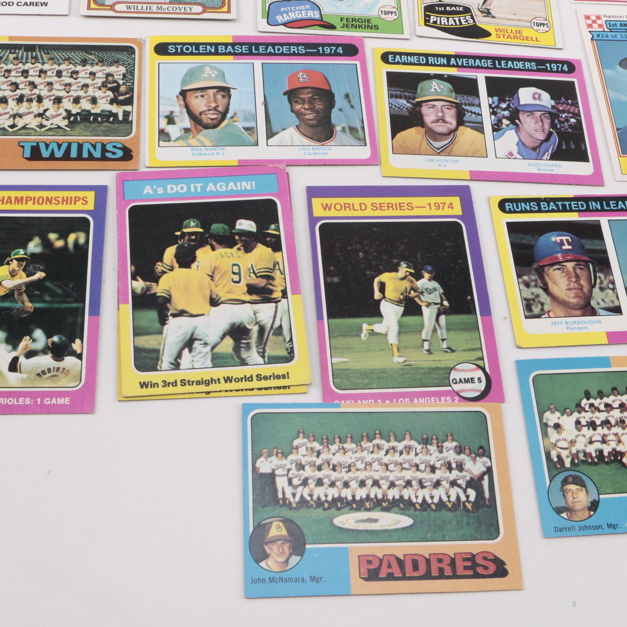 Collection of 1970s Baseball Cards