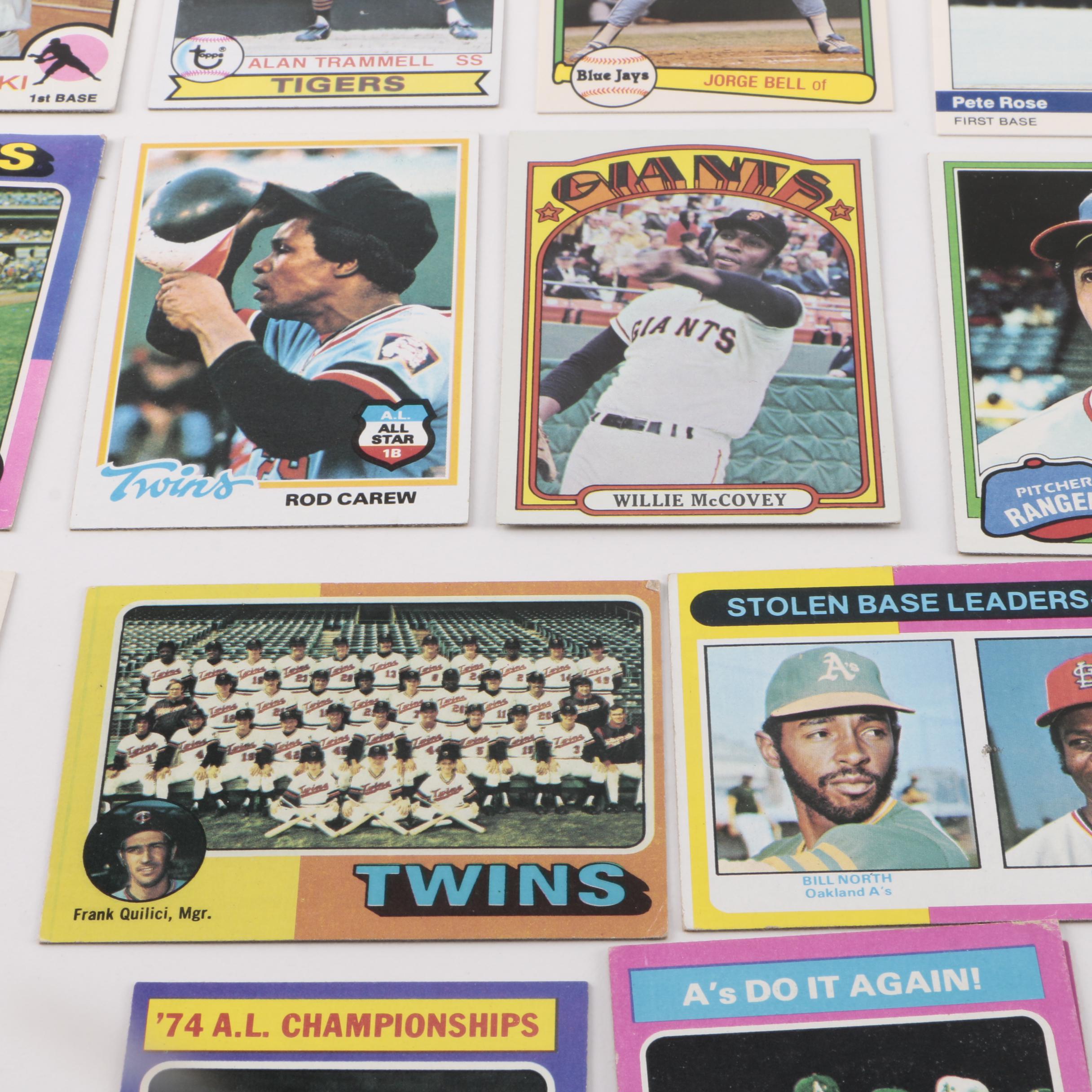 Collection of 1970s Baseball Cards