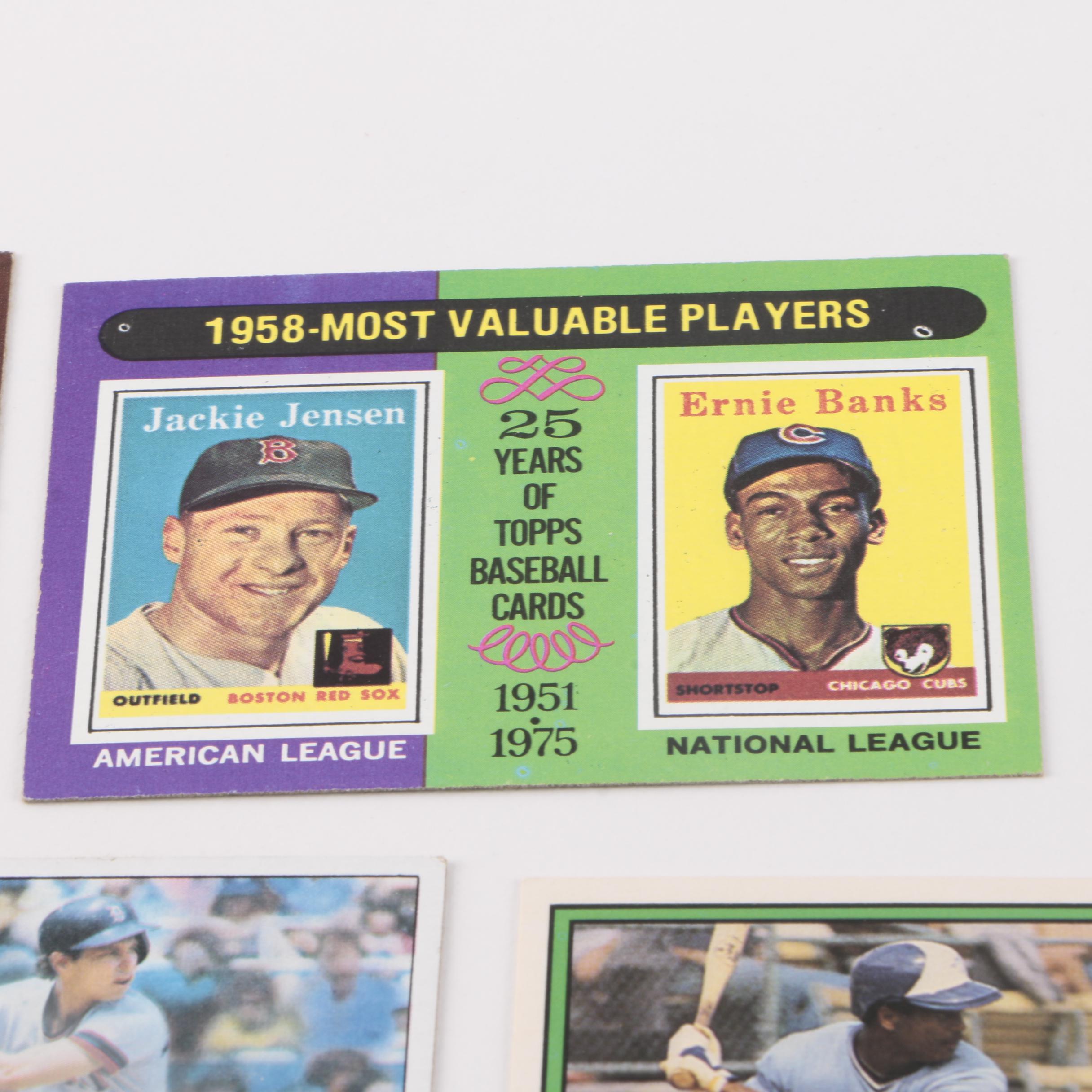 Collection of 1970s Baseball Cards