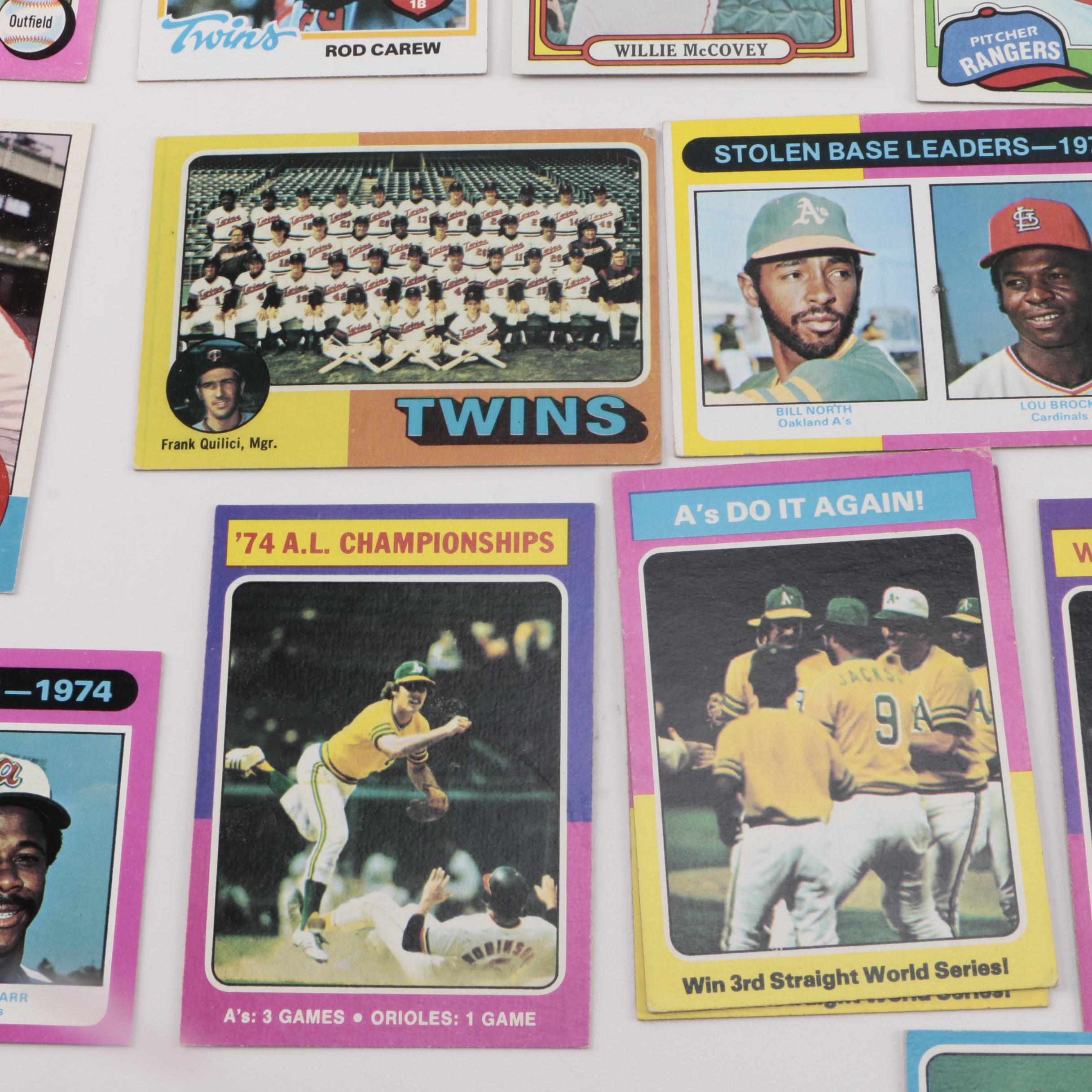 Collection of 1970s Baseball Cards