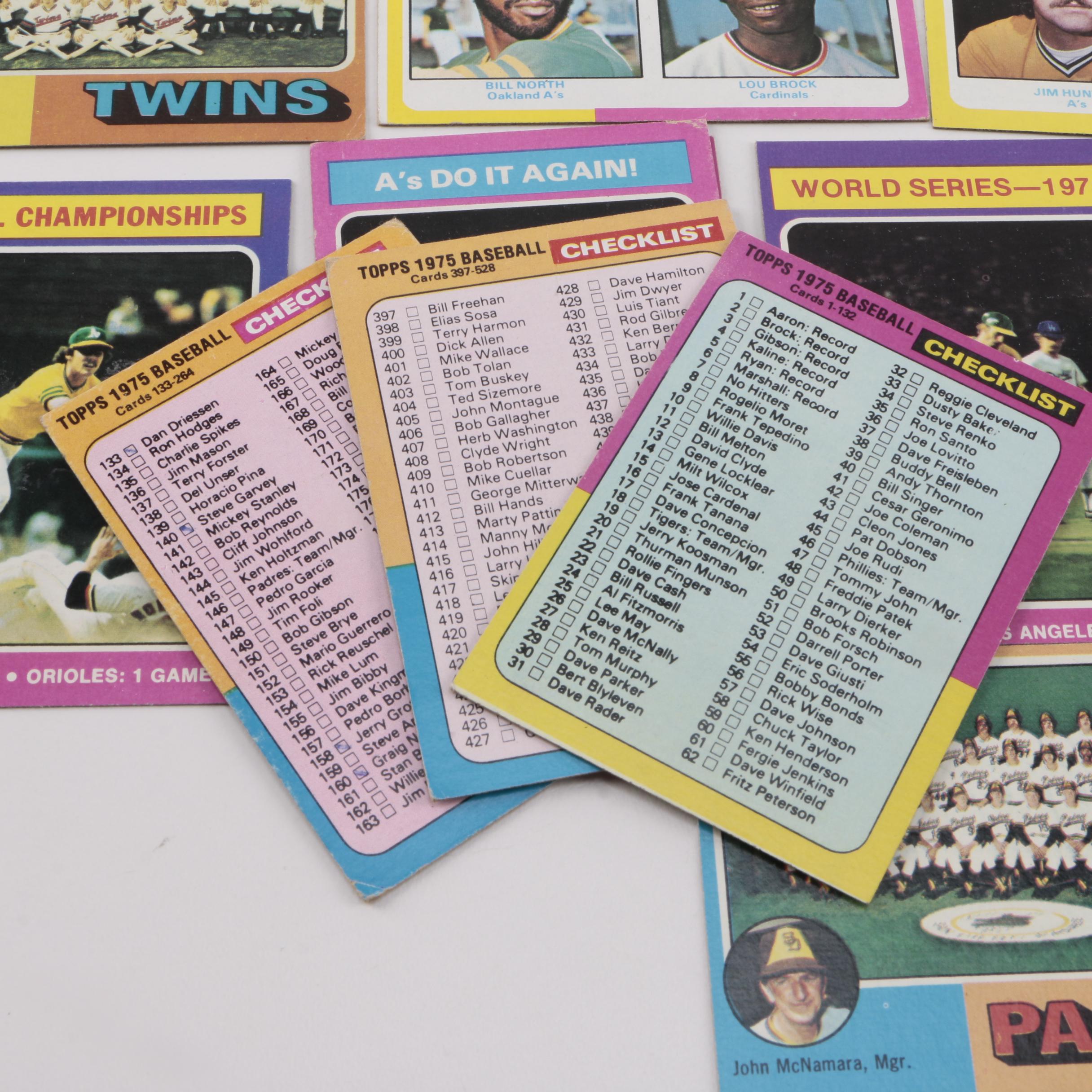 Collection of 1970s Baseball Cards