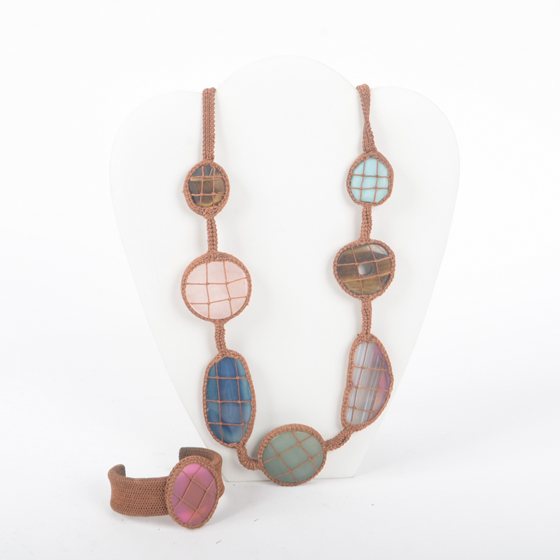 Macrame Stone Jewelry