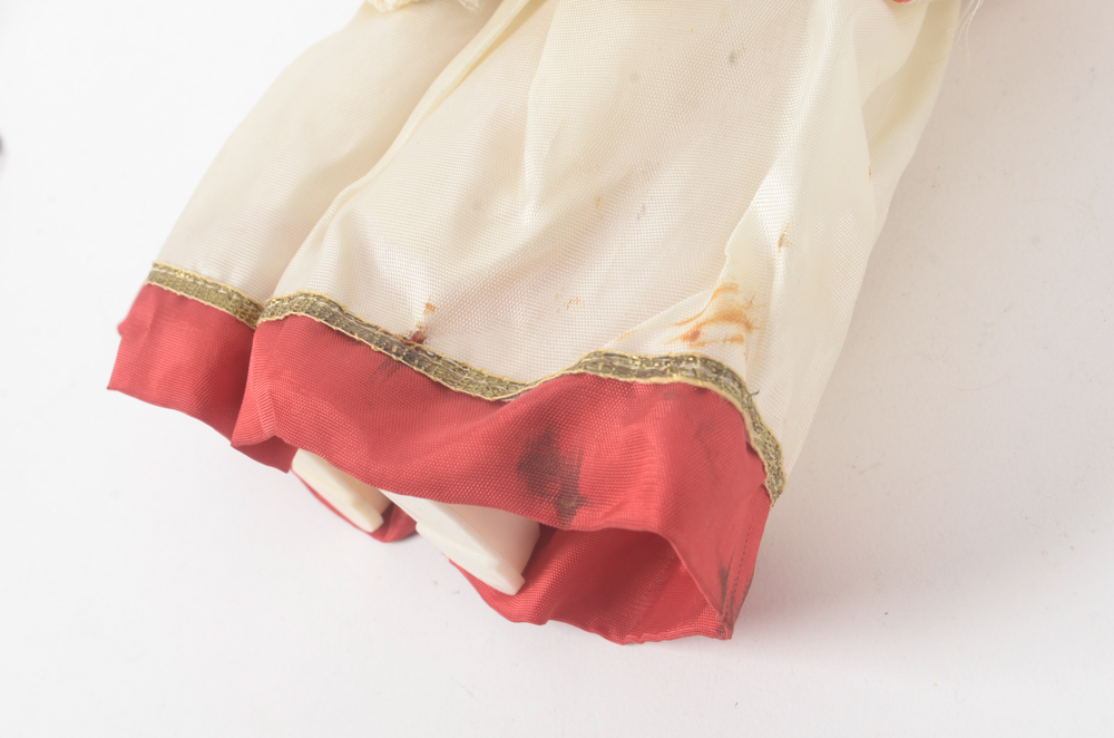 Plastic Dolls with Slavic Style Clothing