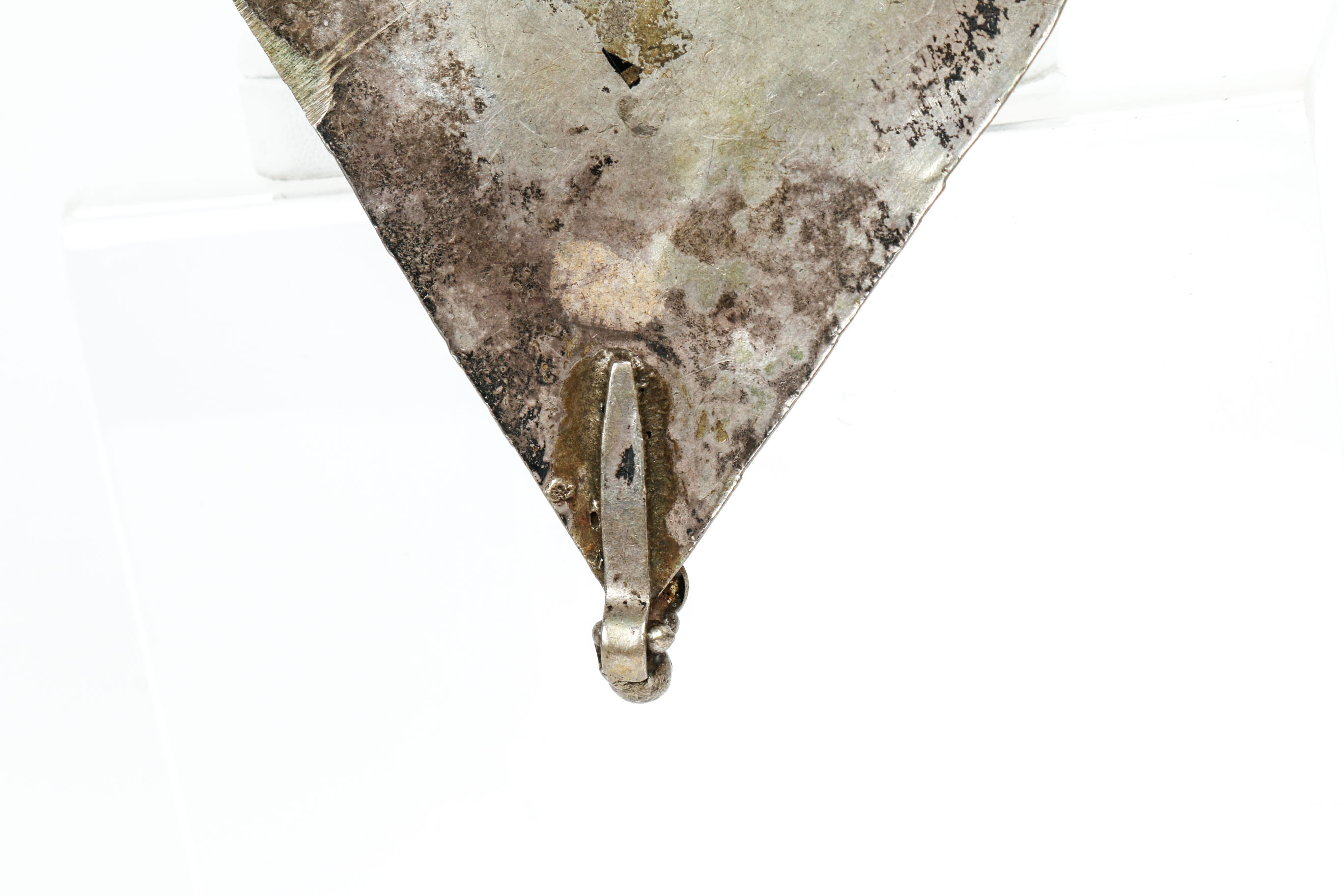 Sterling Silver Kashmir Statement Necklace