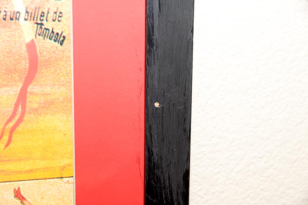 Framed Reproduction French Circus Print