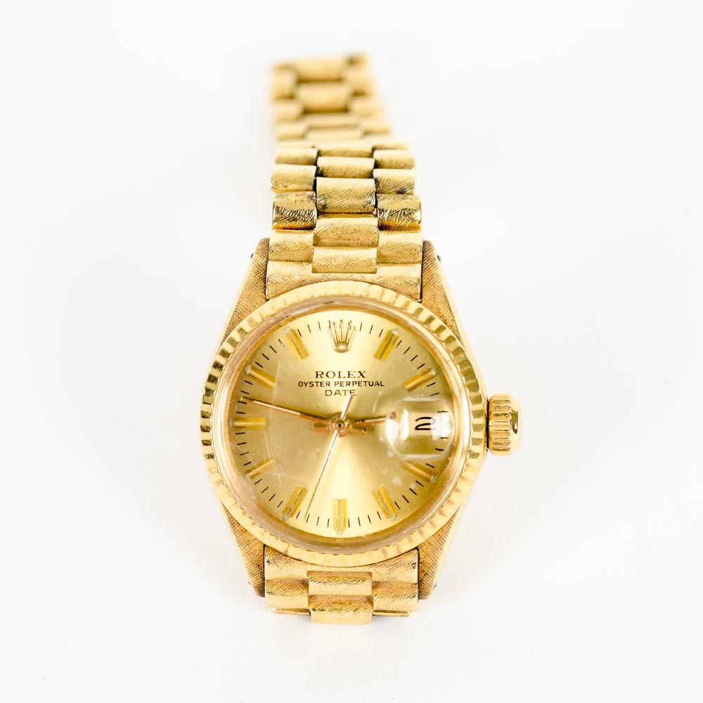 18K Rolex President Watch