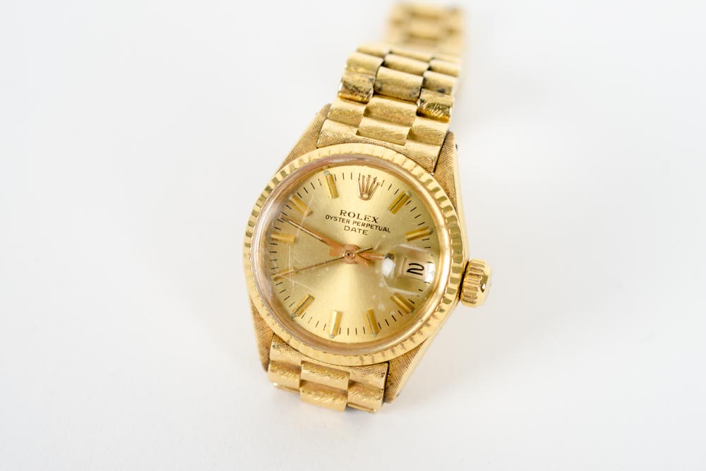 18K Rolex President Watch