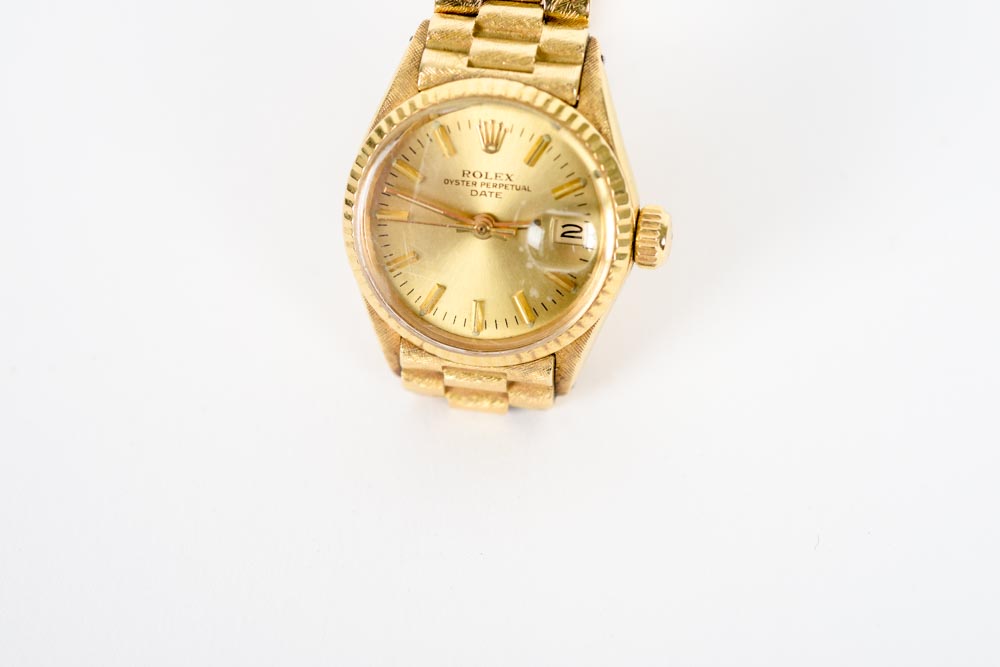 18K Rolex President Watch