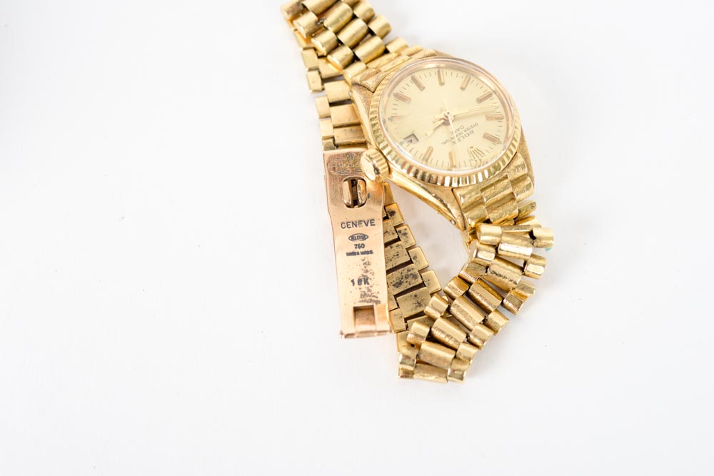 18K Rolex President Watch