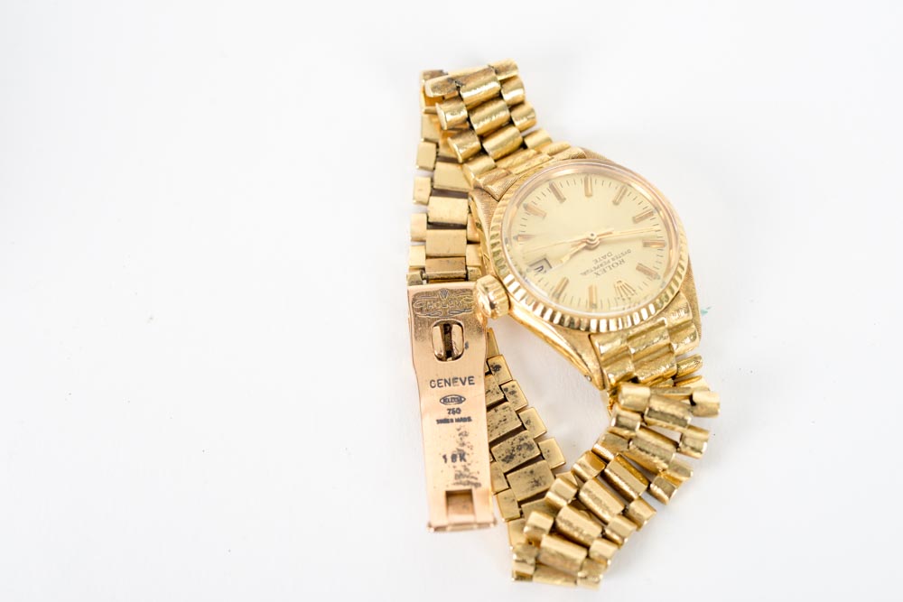 18K Rolex President Watch