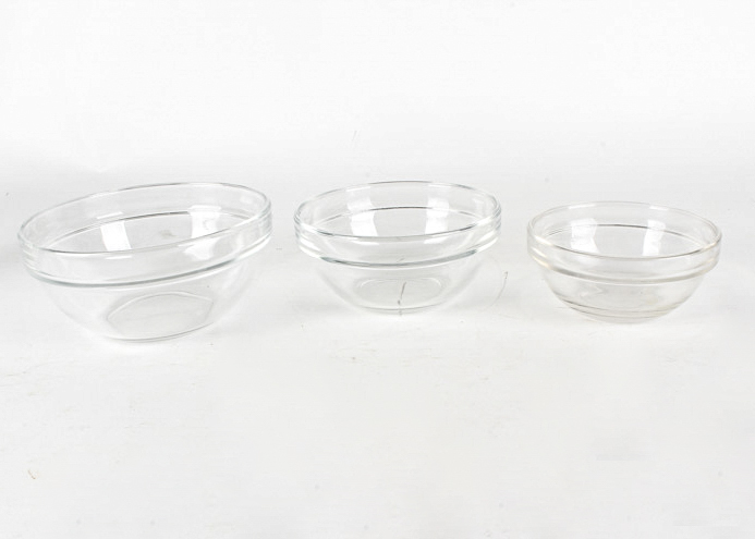 Arc International Luminarc Mixing and Prep Glass Bowls Set