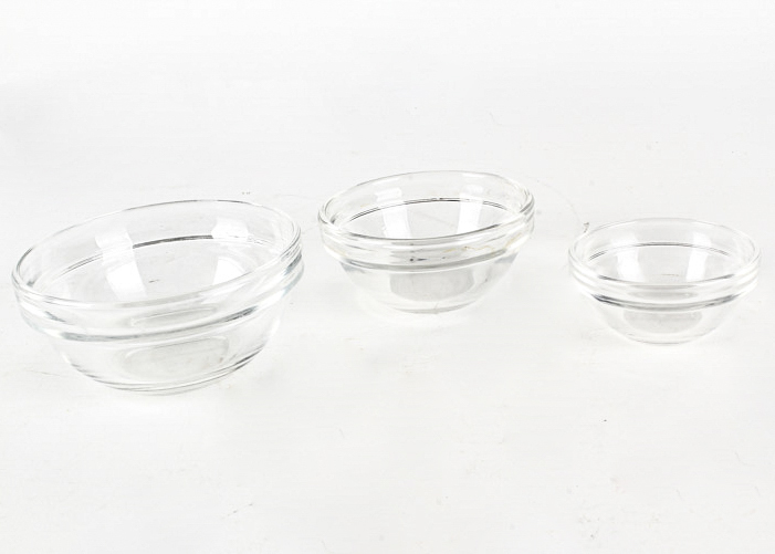 Arc International Luminarc Mixing and Prep Glass Bowls Set