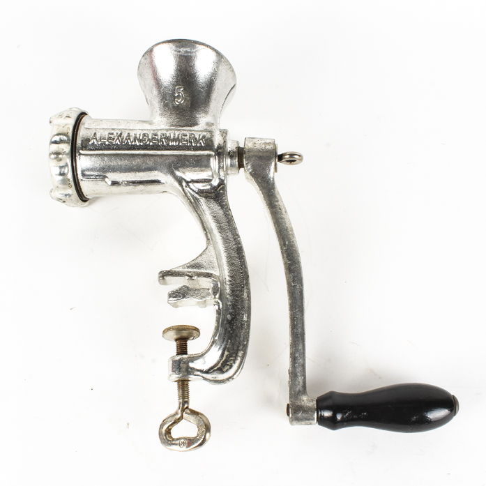 Vintage Alexanderwerk Counter Top Meat Grinder