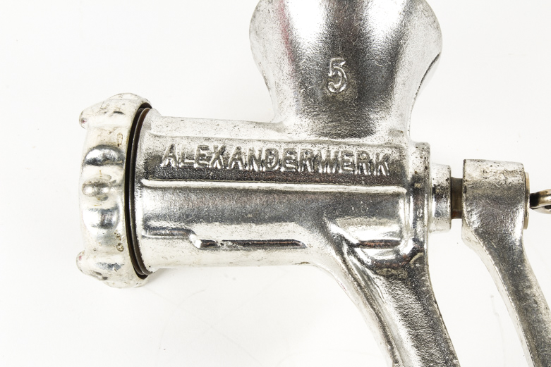 Vintage Alexanderwerk Counter Top Meat Grinder