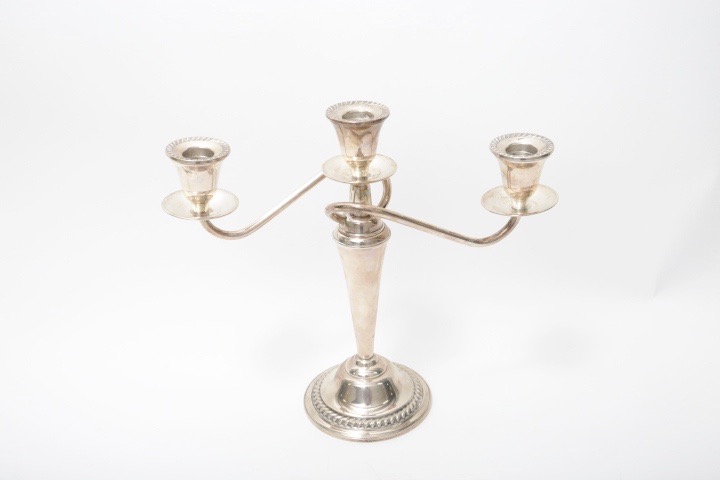 International Silver Co. Weighted Sterling Candelabras