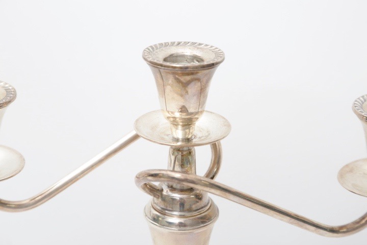 International Silver Co. Weighted Sterling Candelabras