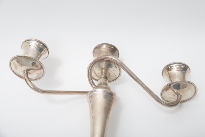 International Silver Co. Weighted Sterling Candelabras