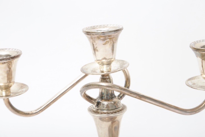 International Silver Co. Weighted Sterling Candelabras