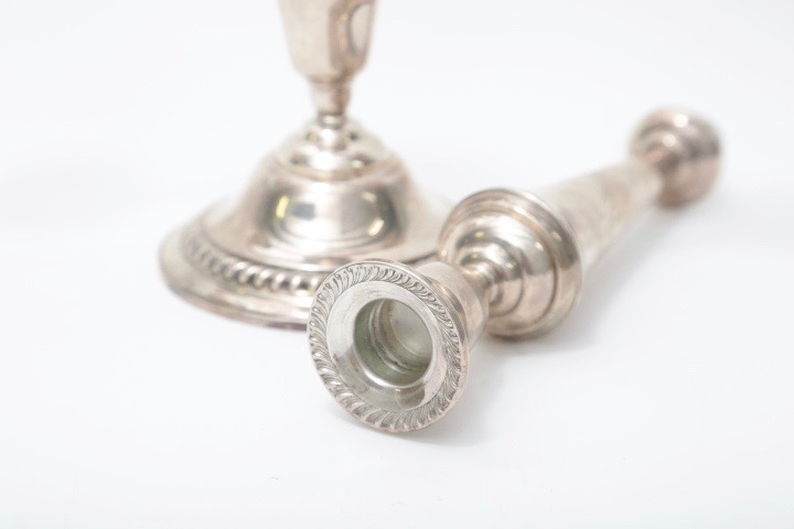 International Silver Co. Weighted Sterling Candelabras