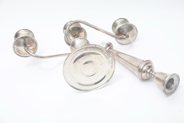 International Silver Co. Weighted Sterling Candelabras