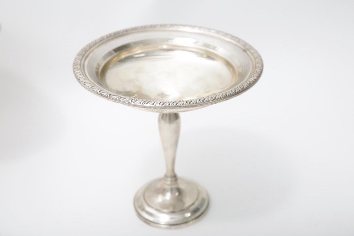 Weighted Sterling Tableware Featuring Watrous