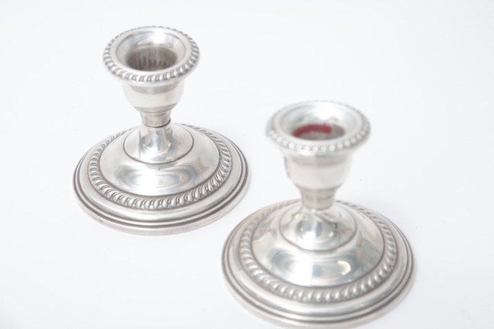 Weighted Sterling Tableware Featuring Watrous
