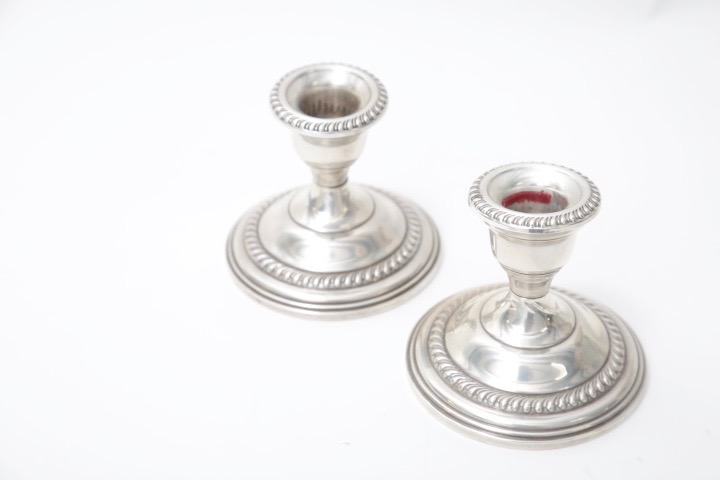 Weighted Sterling Tableware Featuring Watrous