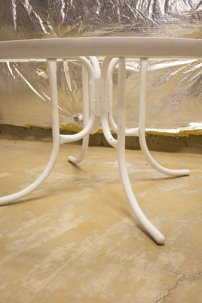 Glass Top Patio Table