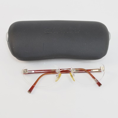 Chanel Eyeglass Frames and Chanel Hard Case